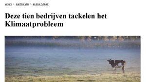 Nieuws - De Tijd - Visual Overview