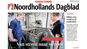 Nieuws - Artikel Noordhollands Dagblad - Biolectric - Thumbnail