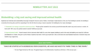 News - Newsletter July 2023 - Biolectric Small Scale Digester - Thumbnail
