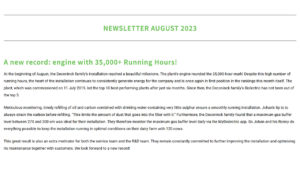 Biolectric Newsletter August 2023 - Thumbnail